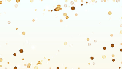 Elegance Background with Confetti of Glitter Particles. Sparkle Lights Texture. Birthday pattern. Light Spots. Star Dust. Explosion of Confetti. Design for Banner.