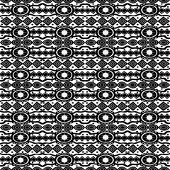 Black and white seamless pattern
