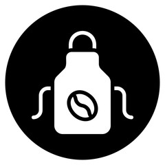 apron glyph icon