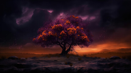 Naklejka na ściany i meble Eternal Harmony: The Tree of Life