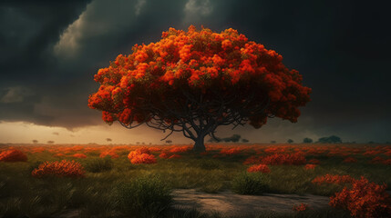 Naklejka na ściany i meble Eternal Harmony: The Tree of Life