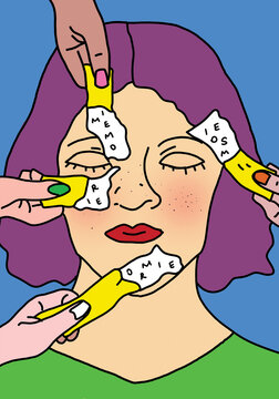 person with memories