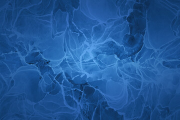 Cement wall background, dark blue gradient old wall pattern, blue abstract wall background, dark blue cement texture old wall pattern.