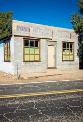 Closed Post Office in Mojave National Preserve