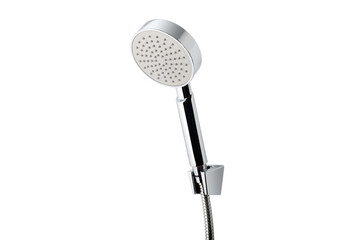 Obraz premium Shower set in bathroom home decoration isolated in white background