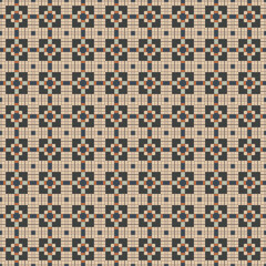 Fototapeta premium Seamless Shape Geometric Summer Drawing Painting Contemporary Modern Background Sketch Graphic Fabric Floral Vintage Textile Art Print Texture Exotic Design Fashion Wallpaper Pattern.