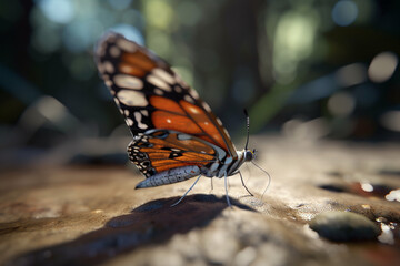 Fototapeta na wymiar Butterfly | Generative Ai