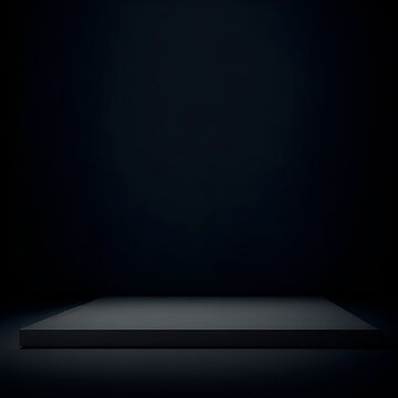 empty room with screen