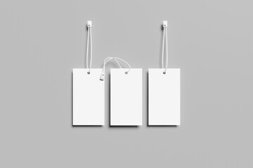 Label Tag Blank Mockup