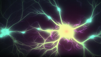 Bright Neurons on Abstract Background for Neuroscience