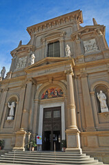Fototapeta na wymiar Bergamo, Chiesa dei Santi Bartolomeo e Stefano 
