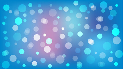abstract blue background with bubbles