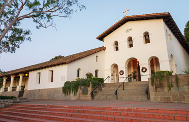 View of the Outside of Mission San Luis Obispo de Tolosa