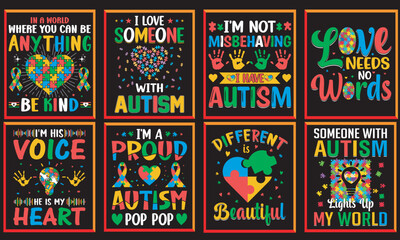 autism autistic design bundle