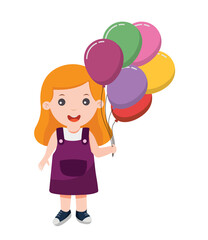 children celebrating a birthday party 