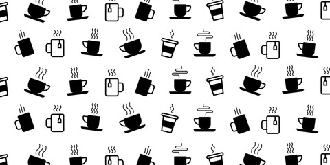 The pattern of mug background