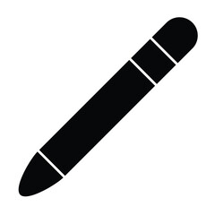 pencil icon, school vector, office illustration