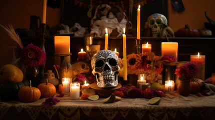 Altar Dia de los Muertos, Generative AI