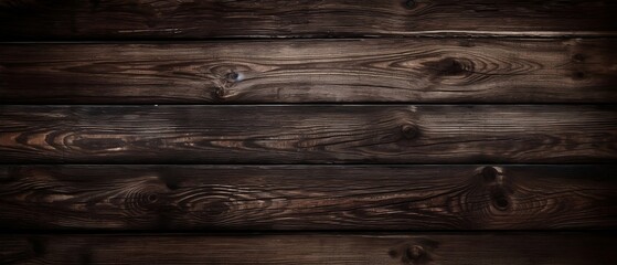 Dark Wood Background Texture - Generative ai