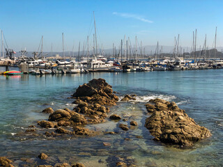 Fototapeta na wymiar Lover's Point in Monterey, California