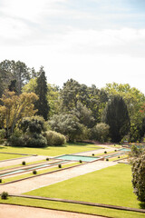 landscape with trees and fields