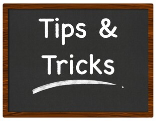 Tips And Tricks Blackboard Chalk Text
