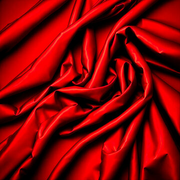 red silk background