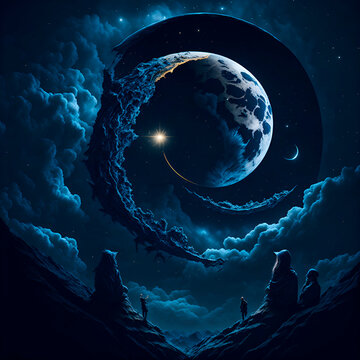 earth in space