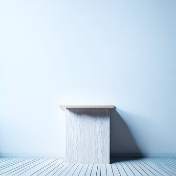 room with wall white