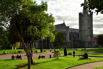 Dublin,Ireland - september 15 2022 : the cathedral