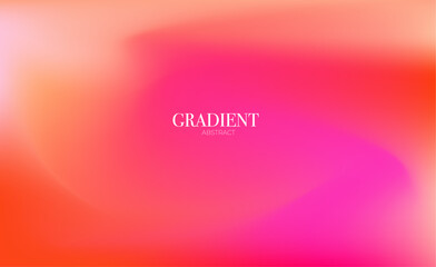 Abstract pink background with hearts, Pink gradient