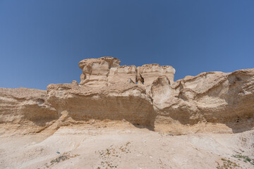 Fototapeta na wymiar Mount Abu Hsas Altoithir, Al Hofuf Saudi Arabia