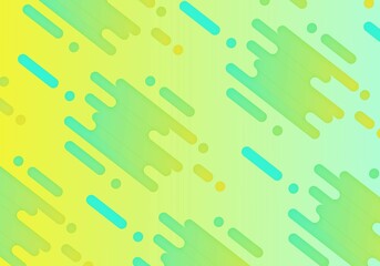 Abstract Geometric Yellow to Light Blue Gradient Background