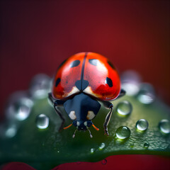 AI Generated: Ladybug's Tiny World