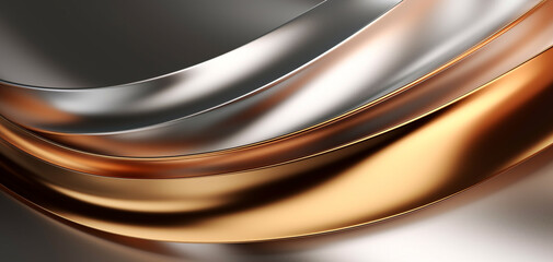 abstract silver gold copper background