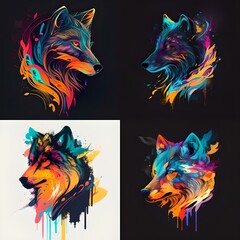 Stylized Animal - Wolf