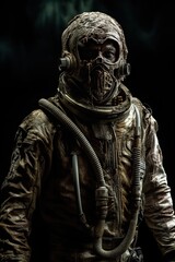 zombie portrait generated by a neural network
