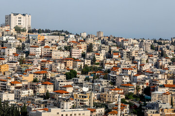 Obraz premium Nazareth city, Galilee, israel.