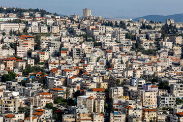 Nazareth city, Galilee, israel.