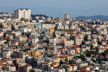 Nazareth city, Galilee, israel.