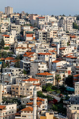 Fototapeta na wymiar Nazareth city, Galilee, israel.