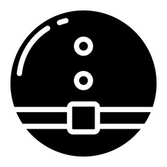 Christmas ball glyph 