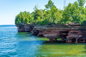 Devil Island Sea Caves