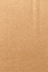 Fototapeta na wymiar Brown color eco recycled kraft paper sheet texture cardboard background.