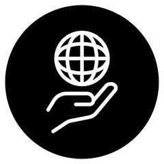 international glyph icon