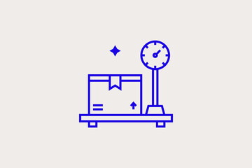 Geometric concept of logistics vector illustration in a flat style for website, mobile app, banner, ui ux design, web design, business, marketing, landing page, infographics, mockup, web development	