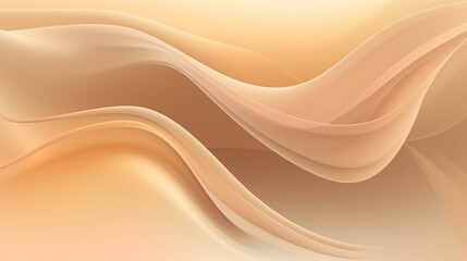 Obraz premium Abstract beje gradient banner.Contemporary. Abstract graphic design banner background pattern. Generative ai.