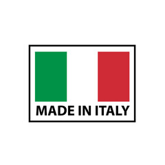Made in Italy premium vector logo. Made in Italian logo, icon and badges