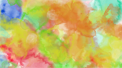 Obraz na płótnie Canvas Colorful Nice watercolor background wallpaper