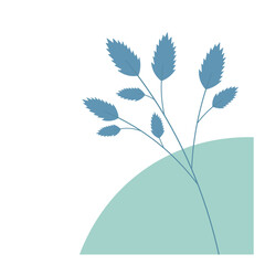 Corner Boho Plant Element